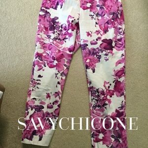 🌸FLORAL PRINT BOSTON PROPER PANT